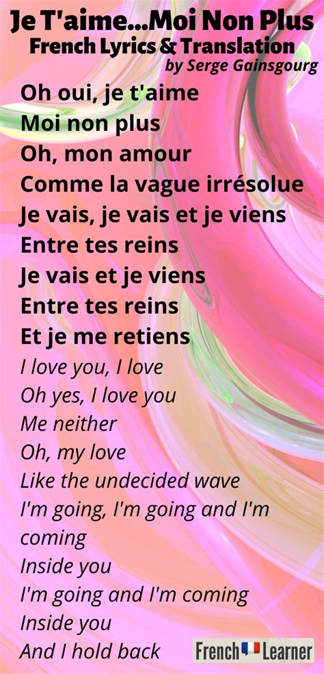 moi non plus übersetzung|je t'aime song lyrics.